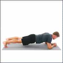 planking exercise